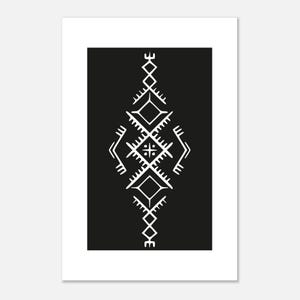 Lámina Berber Marroquí – Póster de Arte Étnico