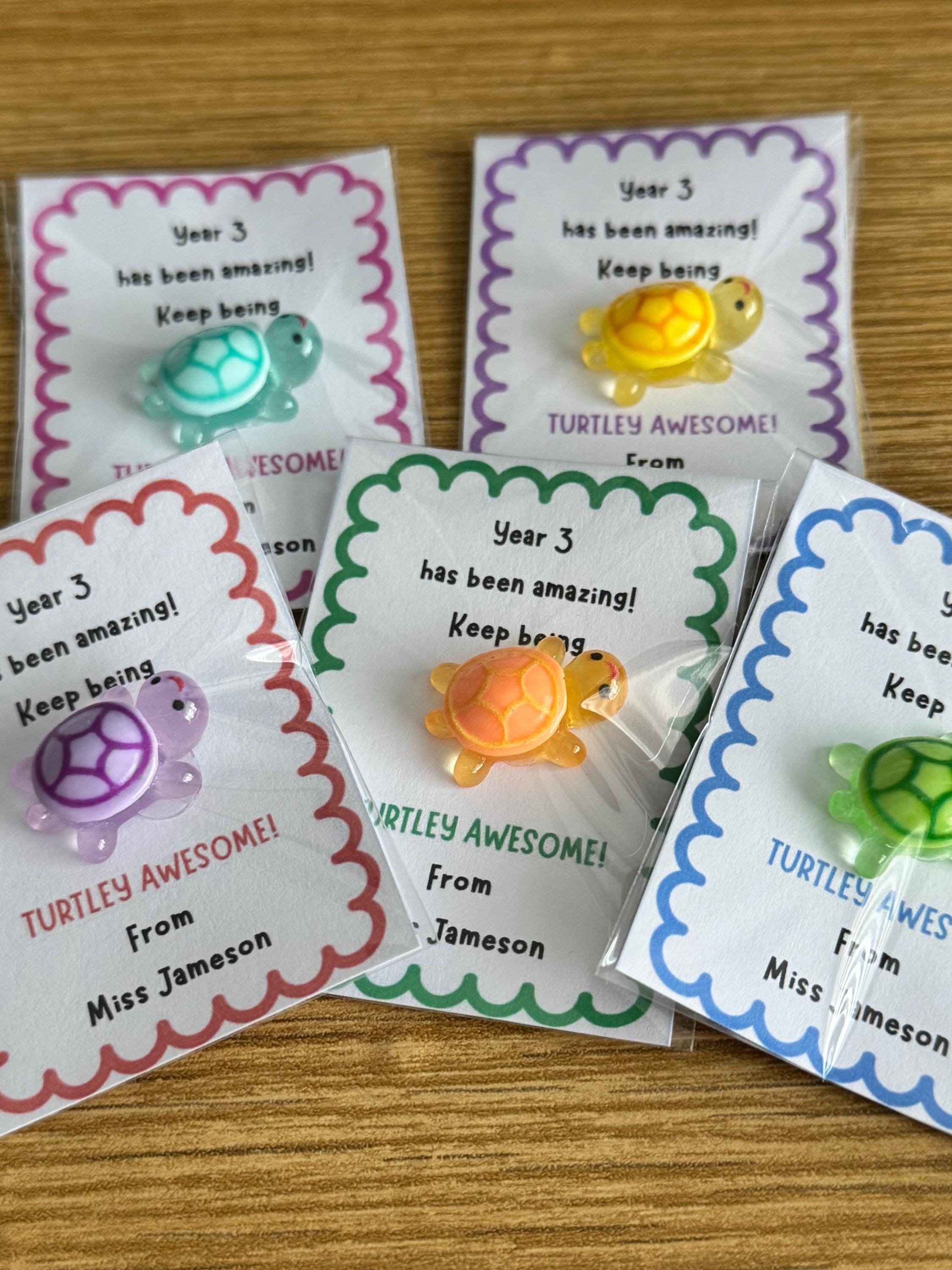 Personalised Teacher to Pupil Class End of Year Gift - Turtley Awesome ...