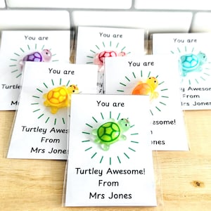 Personalised Mini Turtley Awesome Mini Gift - multi buy class pack option