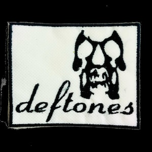 Deftones Patch - Iron-On Adhesive Backed