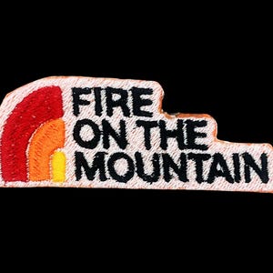 fire on the mountain grateful patch