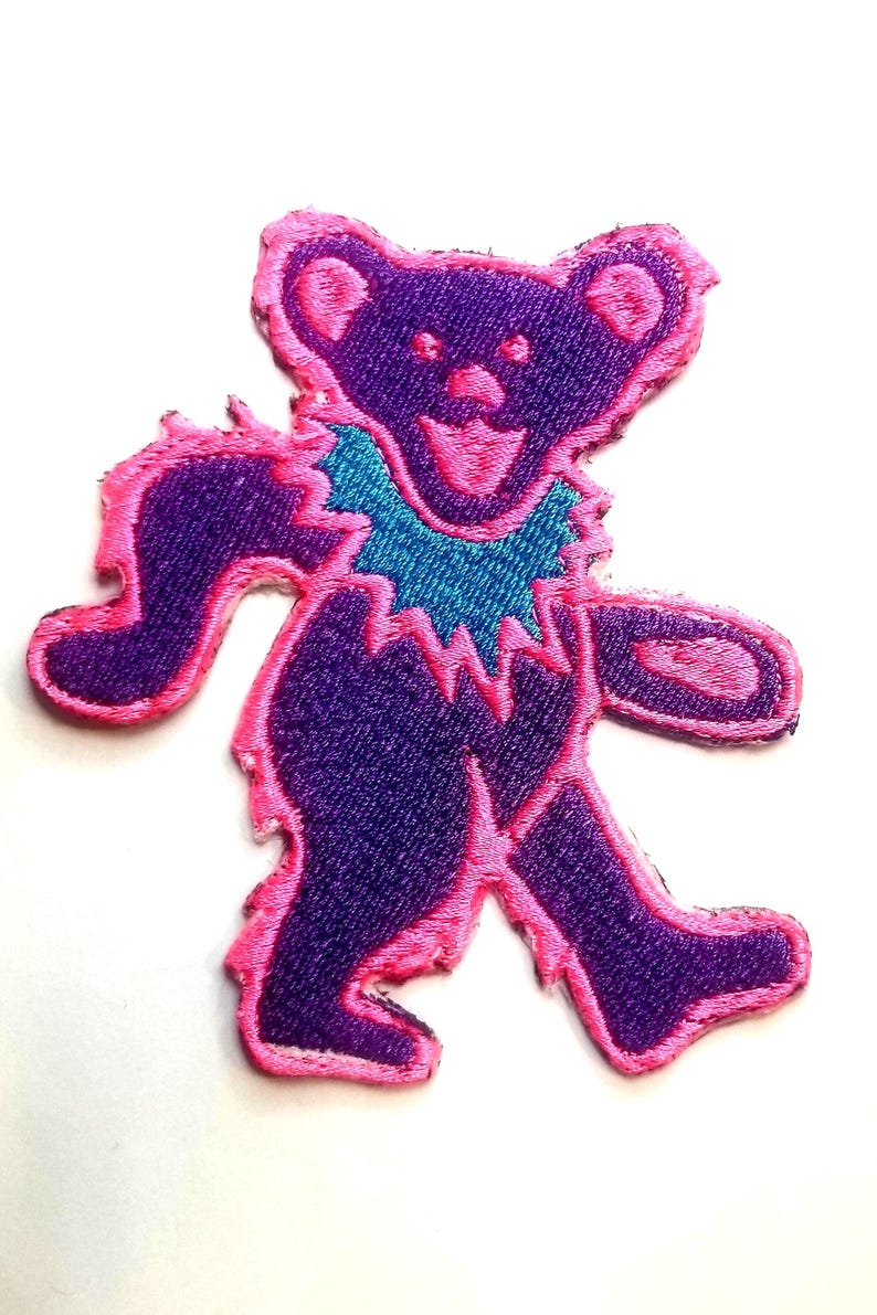 Grateful bear patch Bild 1