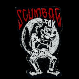 Scumbag Iron-On Patch - 4"