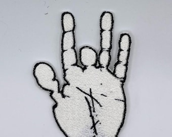 Jerry hand grateful patch