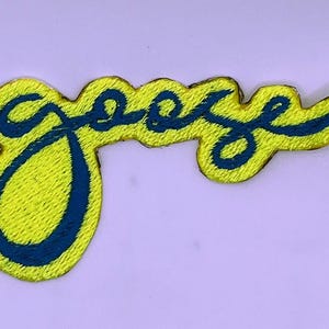 Iron-On Goose Patch - 4" Applique
