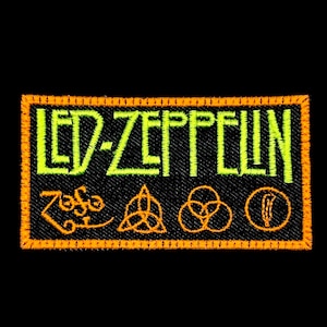 Zeppelin Iron-On Patch