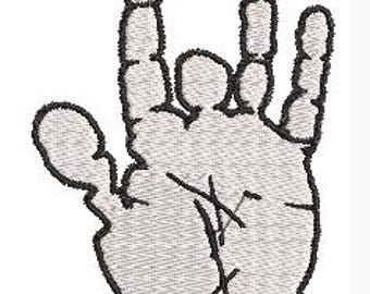 DIGITAL DOWNLOAD Embroidery file PES Jerry hand