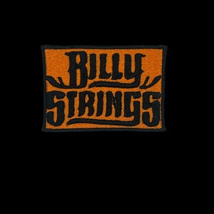 Billy Strings Patch - Iron-On Adhesive (3.5")
