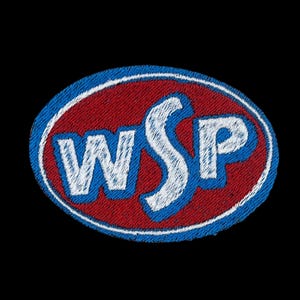 Widespread Panic iron-on embroidery patch image 1
