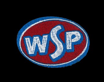 Widespread Panic iron-on embroidery patch