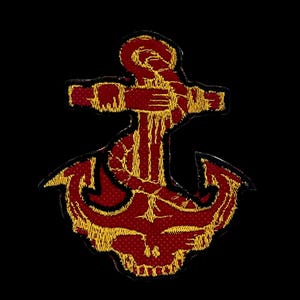 Grateful ship of fools patch embroidery iron-on