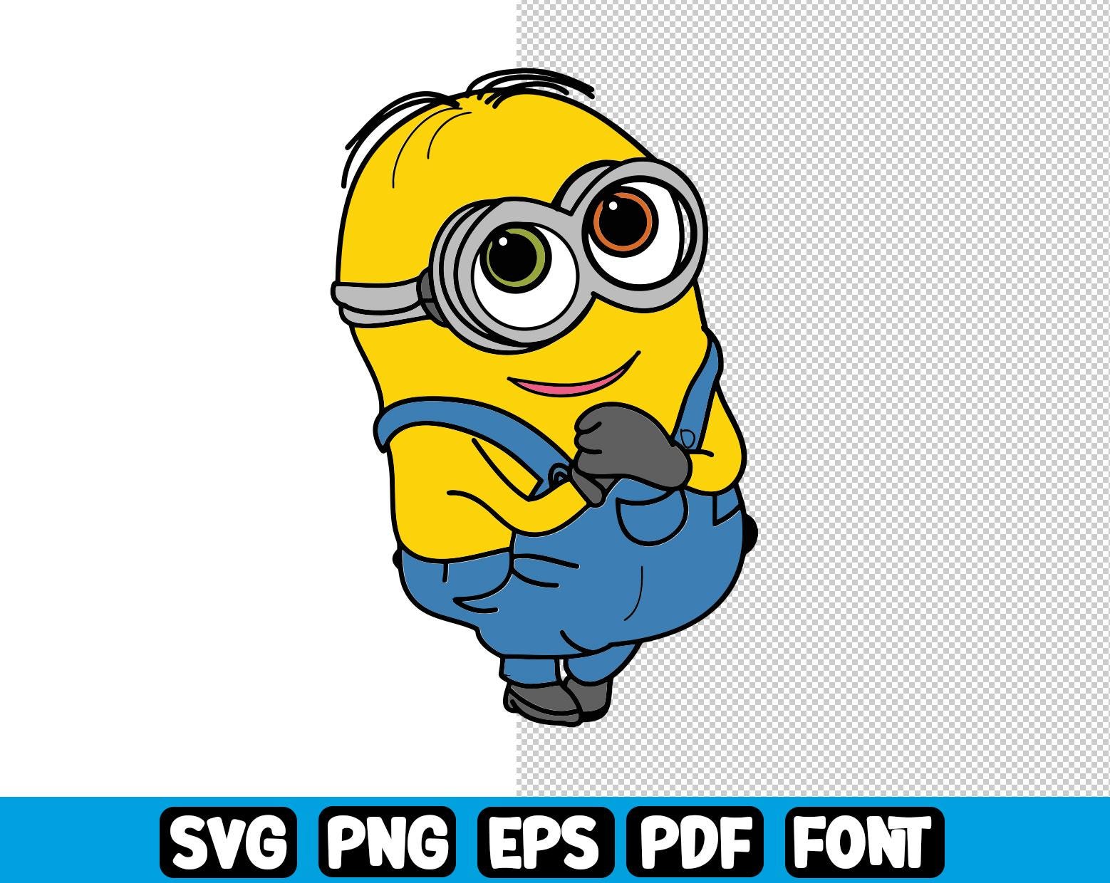 80+ Minions Svg Bundle, Minions Png, Clipart Bundle, Minion Face, Kevin ...
