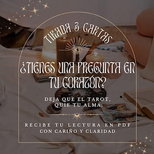 Lectura Tarot 3 cartas - Guia Espiritual