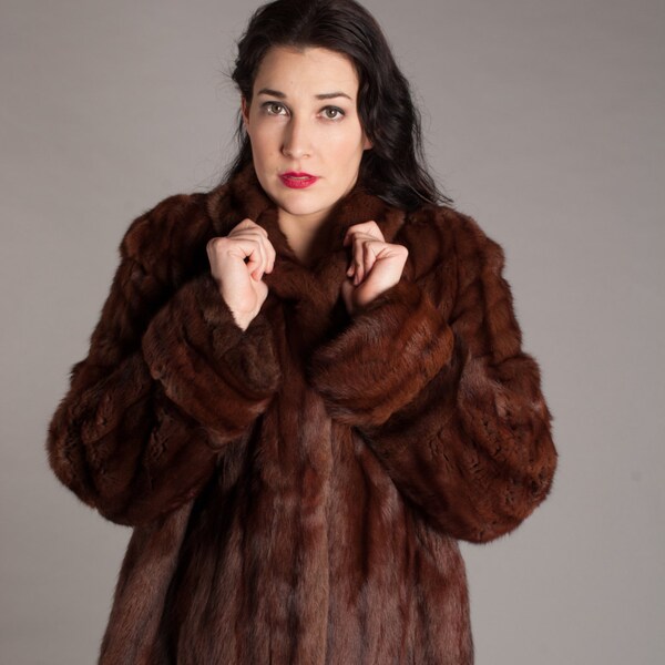 50s Fur Jacket - Vintage 1950s Fur Coat - Calgary Bound Fur Jacket
