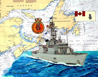 HMCS IROQUOIS ROYAL CANADIAN NAVY BEER STEIN