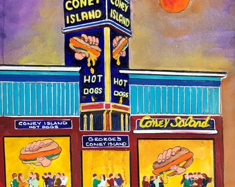 Free George's Coney Island Dogs In Worcester For Kids During Vacation