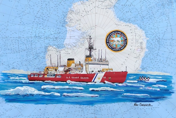 Coast Guard Chart Art