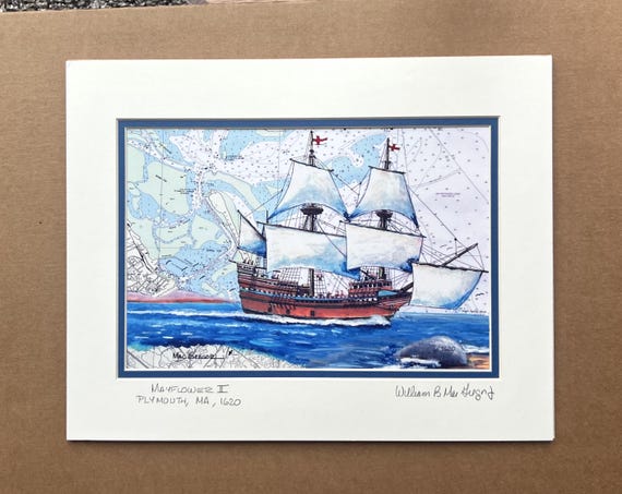 Uncirculated $2 Bill With Mayflower Ship Design - Genuine U.S. Legal Tender