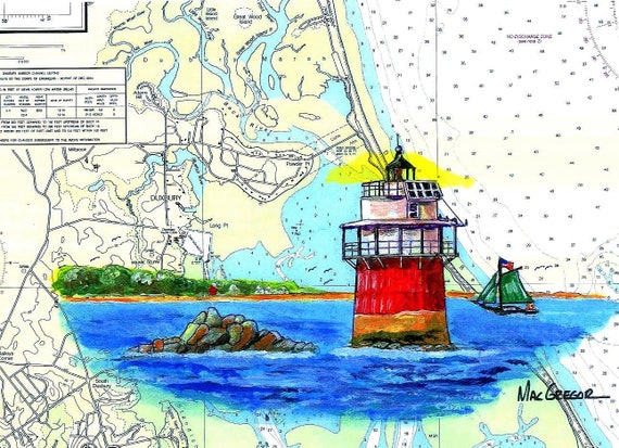 Nautical Chart Art Prints