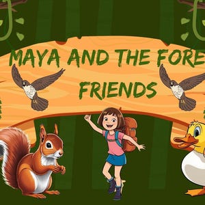 E-BOOK Digital children’s story Kids bedtime story PDF Illustrated children’s book Moral story for kids