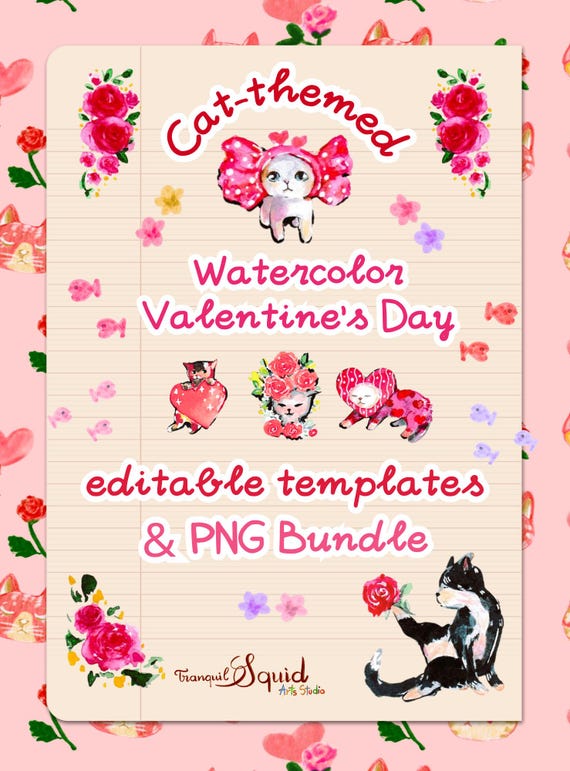 Expressive Colorful Cat Room Decor Digital Print, cat parents gift, kitty poster design