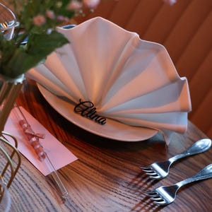 Hochzeit Tischkarte, Personalisierte Hochzeit Tischkarten, Tisch Dekor, Filament 3D Druck