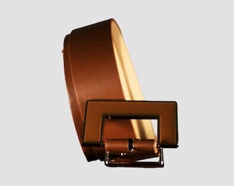 Kardéi Signature ベルト メンズ & レディース – エレガントなゴールドバックル – 高級ベルト La Maison Kaldéra