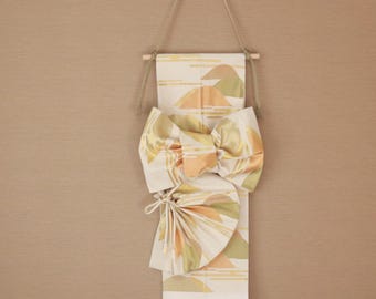 Kimono Obi Tapestry Wall Hanging – Japanese Modern Wall Art