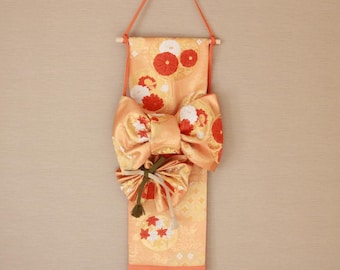 One-of-a-Kind Kimono Obi Wall Hanging Tapestry – Japanese Interior Decor