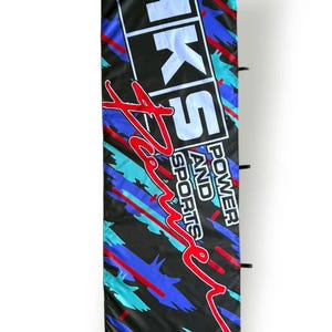 HKS Nobori Flag JDM Racing Banner for Garage, Car Show, or Wall Decor  Drift Car Flag  Japanese Tuning Style Gift