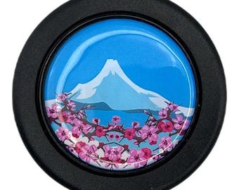 Fuji Horn Button cherry blossom