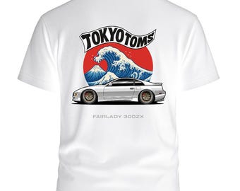 Japanese 300ZX Shirt, Fairlady Z32 Tee, JDM Legend, Wave Art Shirt