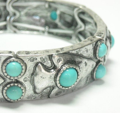 Arrow,Bracelet,-,Southwest,Stretch,Bangle,Turquoise,Rustic,Art,Deco,Native,Silver,Aztec,Jewelry,arrow_bracelet,stamped_jewelry,metalwork,silver_bangle,southwest_bracelet,stretch_bracelet,native_symbols,arrow_jewelry,symbolic_arrow,follow_your_arrow,turquoise,aztec_tribal,gift_for_her,pewter