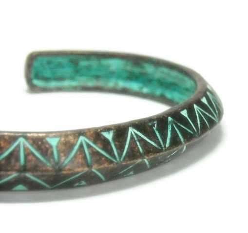 Aztec,Cuff,Bracelet,,Verdigris,Patina,,Southwest,Tribal,Bangle,Stacking,Rustic,,Art,Deco,,Stackable,,Minimalist,,Bronze,,Turquoise,Jewelry,Bracelet,cuff_bracelet,bangle_bracelet,verdigris_patina,bronze_patina,aztec_tribal_cuff,stacking_stackable,rustic_jewelry,bohemian_boho,southwest_cowgirl,gift_for_her,etched_stamped,black_friday_cyber_m,geometric,patina,metal