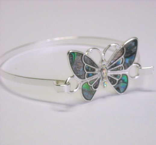 Abalone,Butterfly,Bangle,Bracelet,-,Tropical,Style,Jewelry,Symbolic,Animal,Insect,Dragonfly,Silver,butterfly_bangle,abalone_butterfly,beach_tropical,bangle_bracelet,minimalist_bracelet,symbolic_animal,animal_jewelry,white_brass,dragonfly,insect_bracelet,boho_hippie,butterfly_bracelet,gift_for_her,Brass