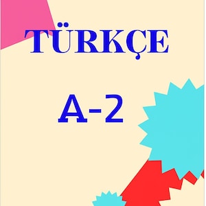 Boek Turks taalonderwijs voor buitenlanders - pdf-A2-niveau