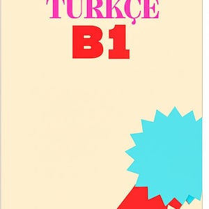 Boek Turks taalonderwijs voor buitenlanders - pdf-niveau B1
