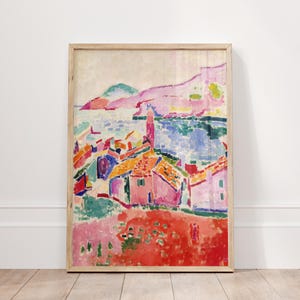 Henri Matisse La Japonaise, Woman Beside Water Colorful Wall Art, Henri Matisse Prints, Vintage Wall Art, Aesthetic Wall Art, Gift Idea