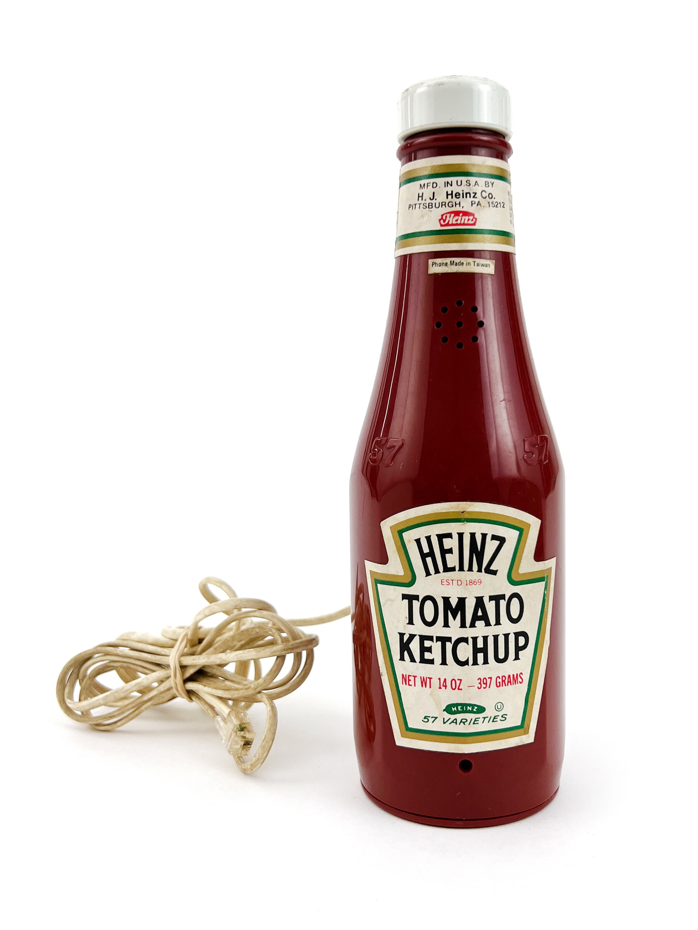 Vintage 1980s Heinz Ketchup Bottle Novelty Pop Art Landline Vintage 1980s Heinz Ketchup Bottle Novelty Pop Art Landline