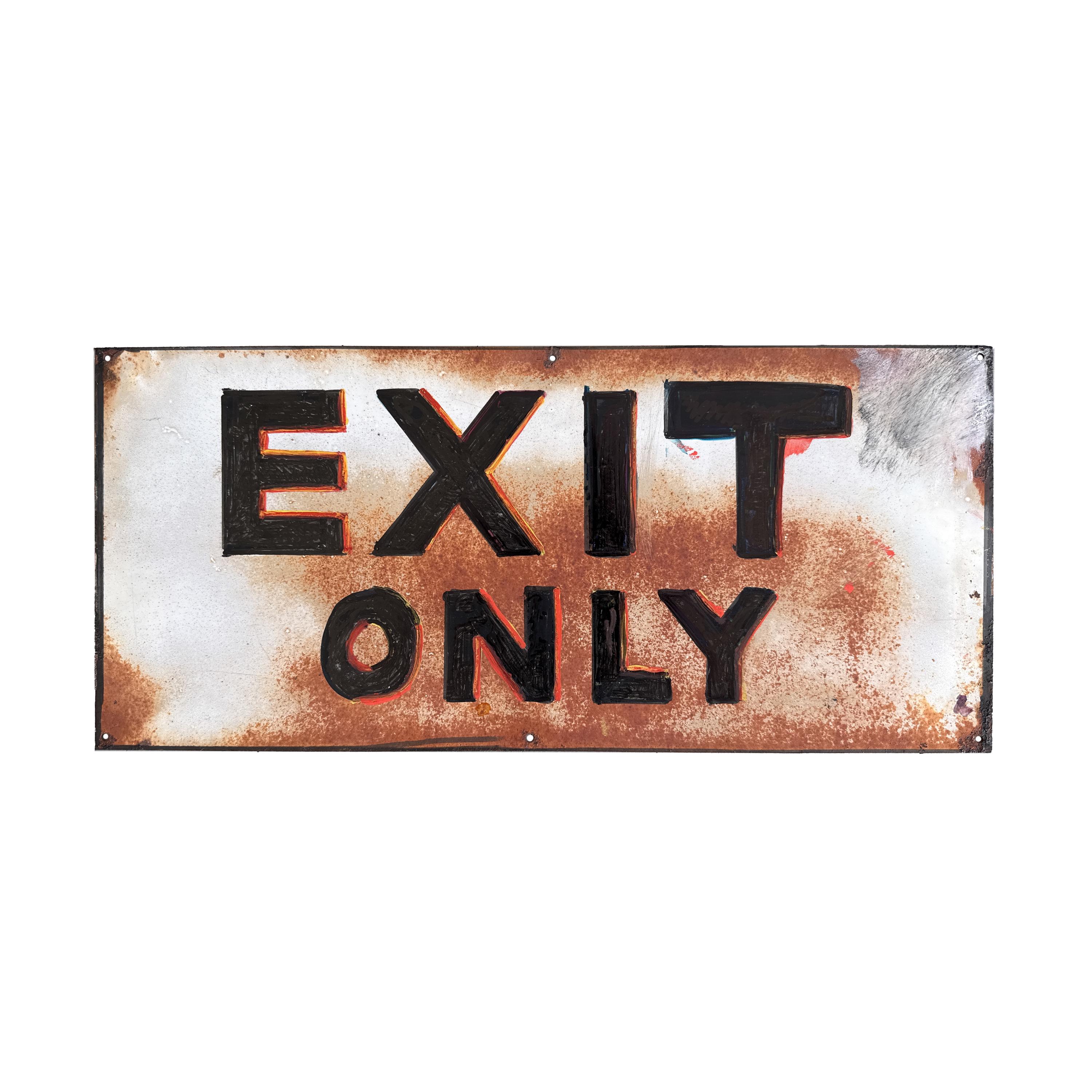 Vintage Exit Sign - Etsy