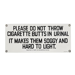 cigarette butts in toilet Vintage 2000s 12