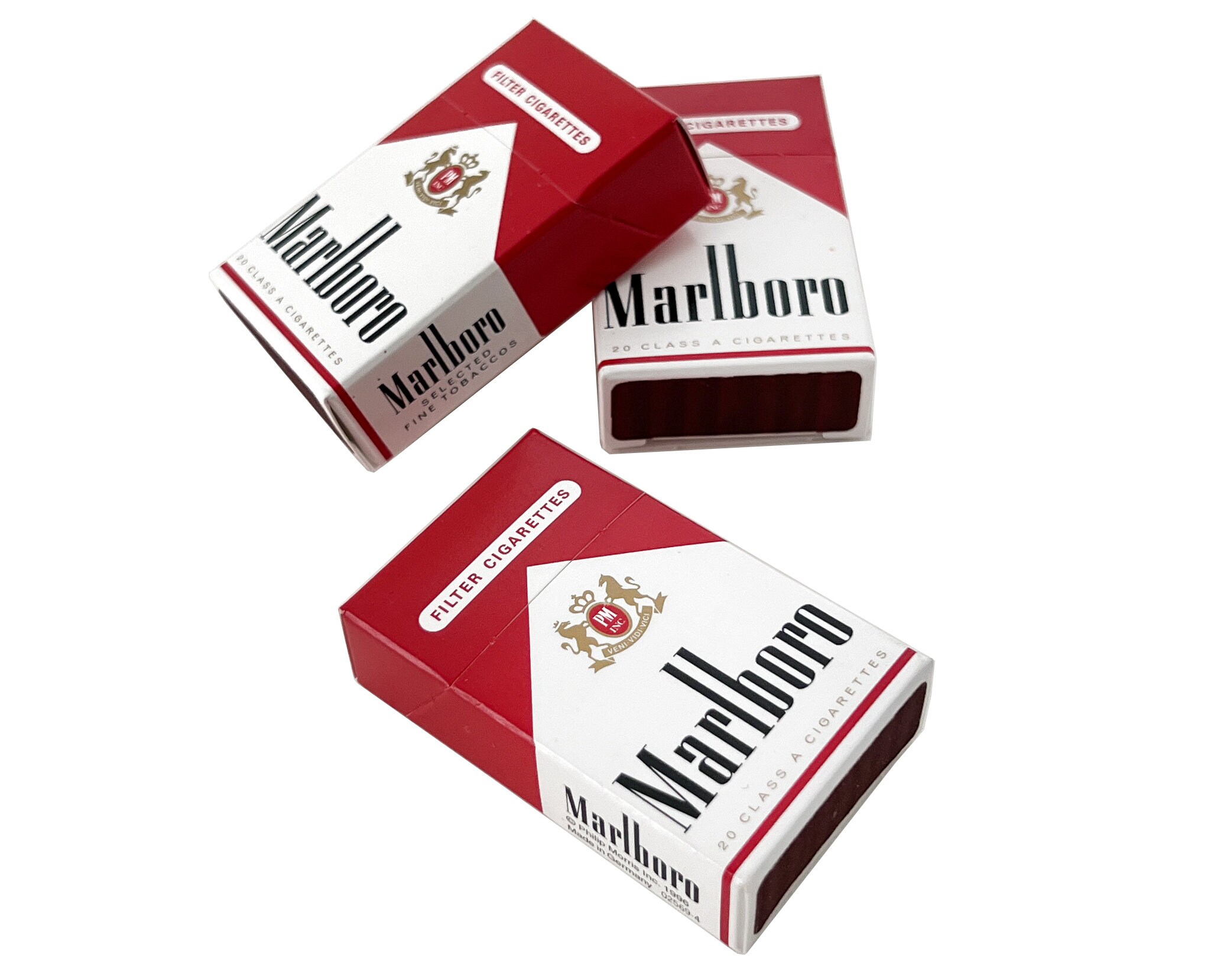 Vintage 1990s NOS Miniature Marlboro Red Cigarette Pack Flip Top Box  Matches Sealed NEW - Etsy Singapore