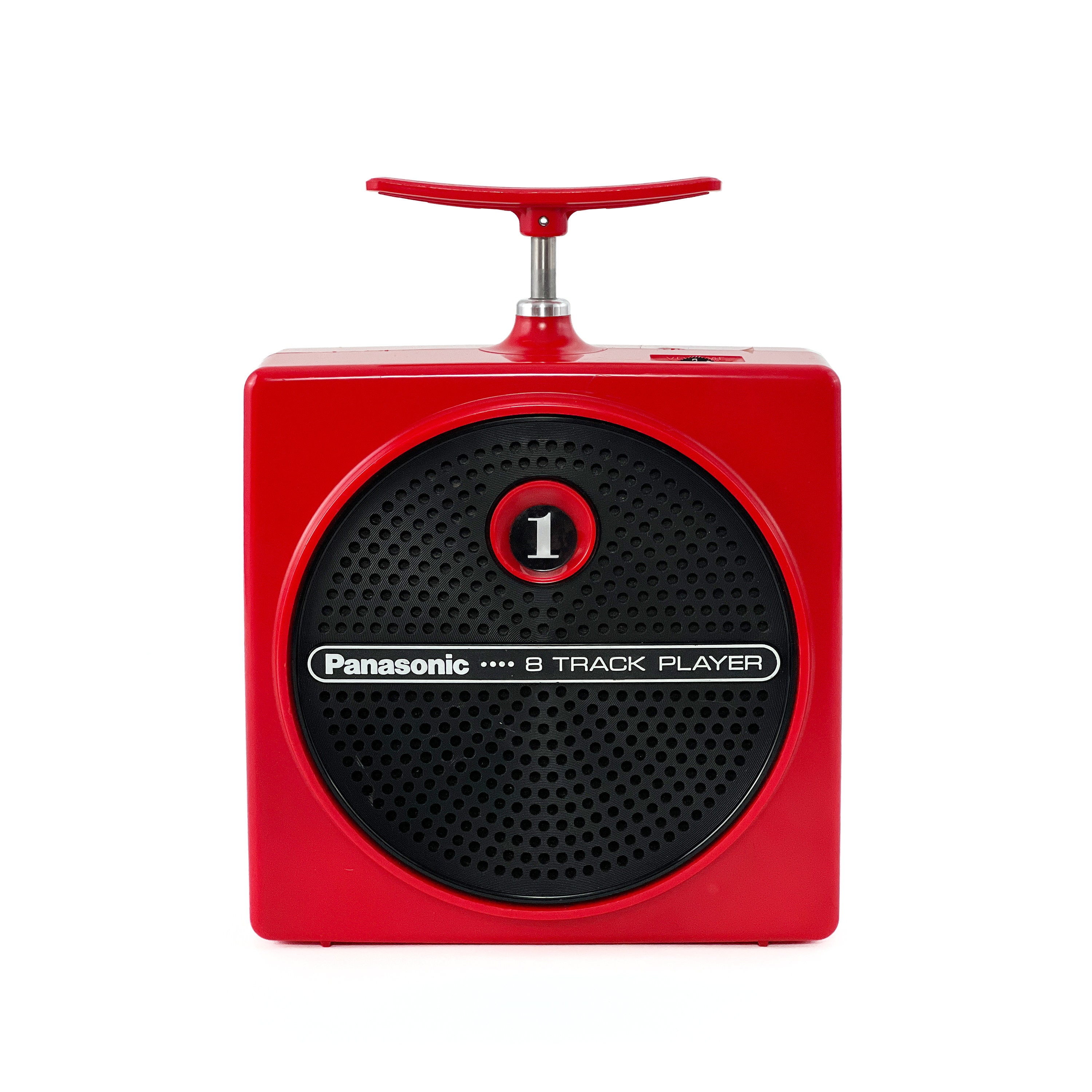 Vintage 1970s Red Panasonic Dynamite TNT Plunger 8 Track