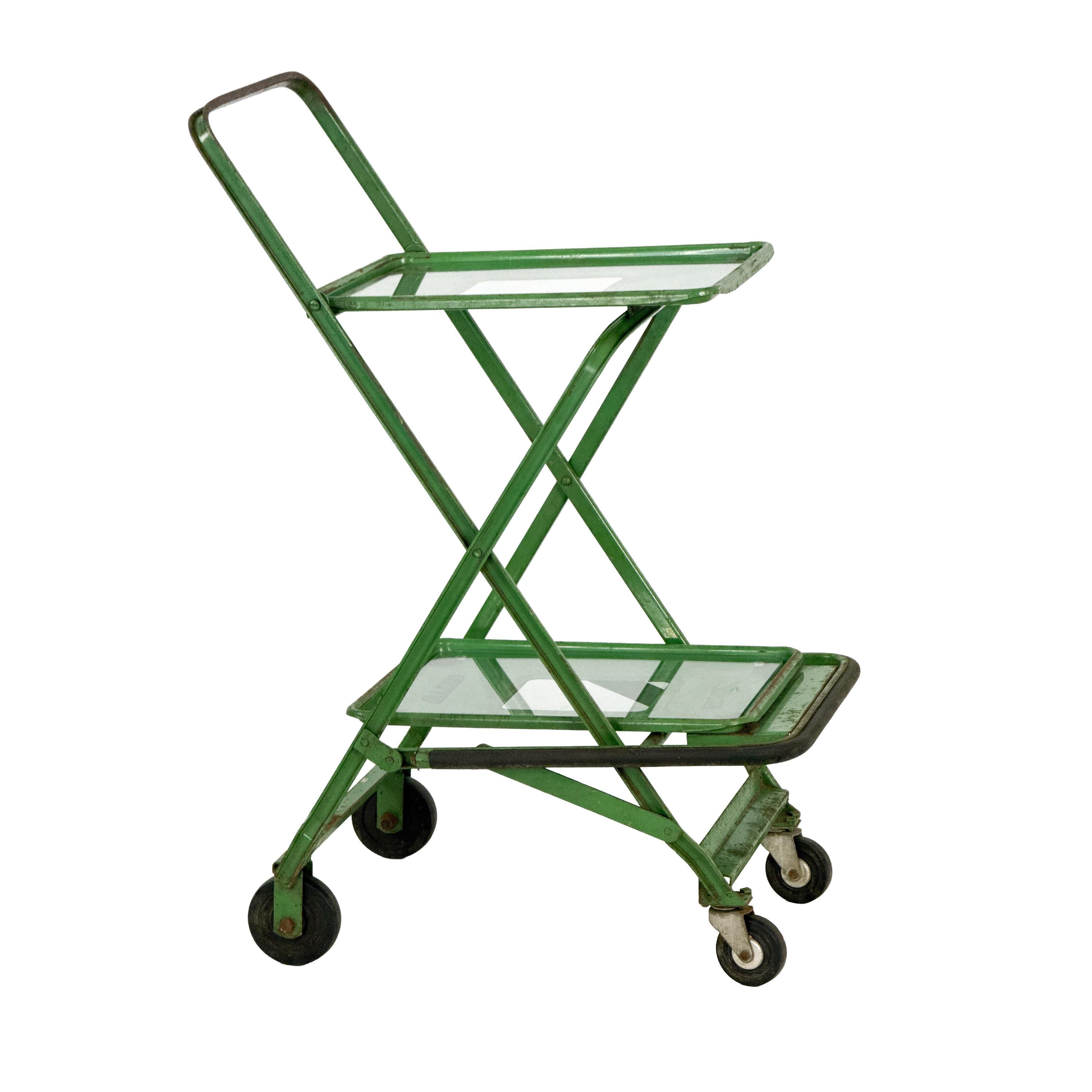 Vintage Metal Kitchen Utility Cart - Etsy