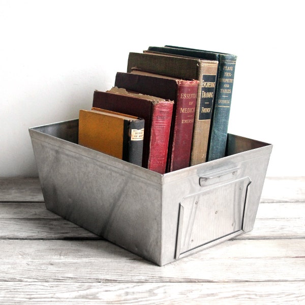 vintage industrial storage bins - reserved for jenneyg