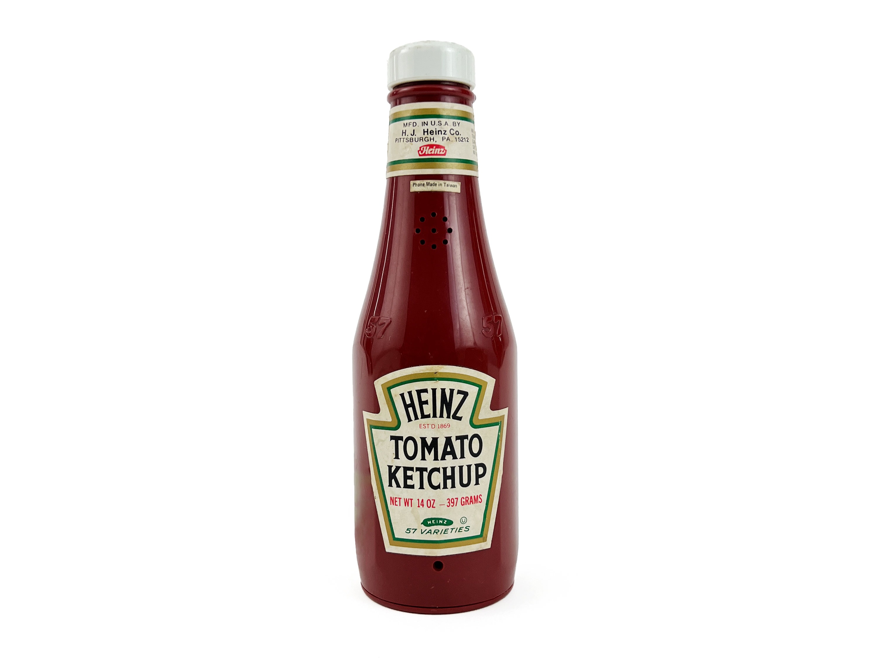 Vintage 1980s Heinz Ketchup Bottle Novelty Pop Art Landline Phone