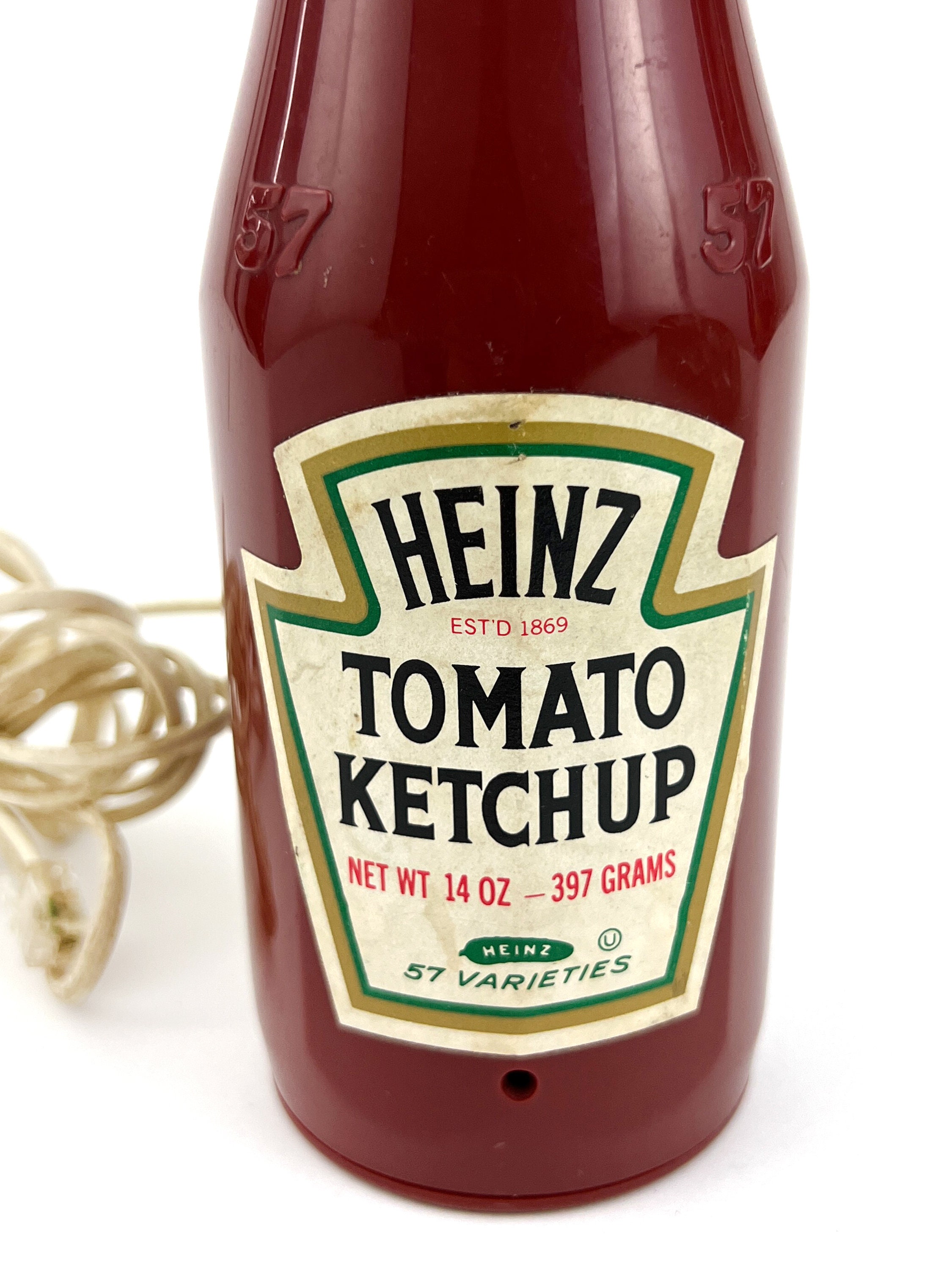 Vintage 1980s Heinz Ketchup Bottle Novelty Pop Art Landline Vintage 1980s Heinz Ketchup Bottle Novelty Pop Art Landline