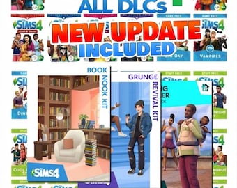 Die Sims 4 Komplettsammlung 2026 – Alle über 81 DLCs und Erweiterungen für PC Windows – Digitaler Download