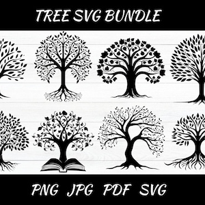 Tree svg Bundle, Tree Of Life svg Bundle, Tree Bundle svg, Tree Of Life Clipart, Celtic Tree Of Life svg, Family Tree svg, Tree Roots svg