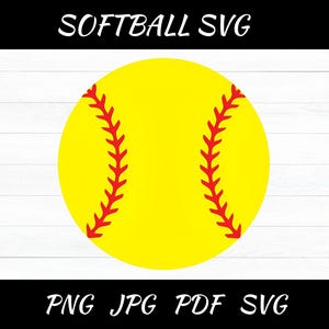Softball SVG Files | Sports Mom Cut Files | Softball Silhouette Cut Files | Baseball SVG | Baseball Cut File Sports Clip Art